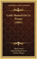 Code Manuel de La Presse 2011739179 Book Cover