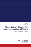 Tissue Culture Studies For Micropropagation of Lilium 3846513350 Book Cover