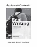 Real Essays with Readings 2e & Supplemental Exercises & Quick Reference Card & Writing Guide Software & Exercises Central to Go 1457624311 Book Cover