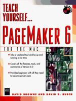 Teach Yourself...Pagemaker 6 for the Macintosh (Teach Yourself) 1558284761 Book Cover
