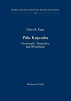 Palu-Kurumba: Grammatik, Textproben Und Worterbuch 3447112441 Book Cover