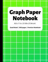 Graph Paper Notebook: 500 Pages, 4x4 Quad Ruled, Grid Paper Composition (Extra Large, 8.5x11 in.) 1082707554 Book Cover