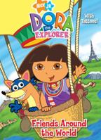 Friends Around the World with Tattoos (Nick Jr Dora's World Adventure, Dora Explorer) 0375837140 Book Cover