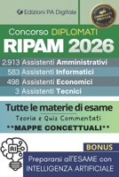 Concorso RIPAM 2026 Assistenti Amministrativi, Informatici, Economici, Tecnici DIPLOMATI: Manuale di Preparazione Teoria + Quiz + Simulazione di ... Intelligenza Artificiale (Italian Edition) B0GDLV43JV Book Cover