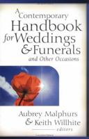 Contemporary Handbook/Weddings/Funerals 0825431867 Book Cover