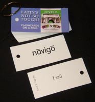 Latin's Not So Tough! Level 2 Flashcards 1931842590 Book Cover
