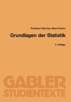 Grundlagen Der Statistik 340902123X Book Cover