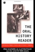 The Oral History Reader 0415343038 Book Cover