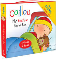 Caillou: My Bedtime Story Box: Boxed Set of 6 2894509006 Book Cover