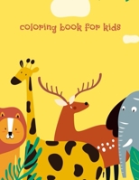 coloring book for kids: drawing , painting , coloring for Kids ,great gift for kids aged 2-7 ( /45 pages /22 sheets for coloring ), creative girls and boys B08TFZ4Q87 Book Cover