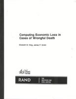 Computing Economic Loss in Cases of Wrongful Death 0833008889 Book Cover