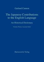 The Japanese Contributions to the English Language: An Historical Dictionary 3447037644 Book Cover
