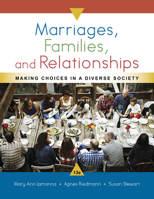 Marriages, Families, and Relationships: Making Choices in a Diverse Society [with LMS MindTap Sociology 1-Term Access Code] 1337109665 Book Cover