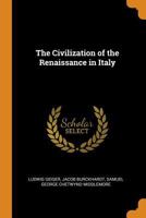 Geschichte der Renaissance in Italien B000O8CS3U Book Cover