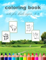 coloring book sets for kids ages 4-8: coloring book sets for kids ages 4-8 B08VYFJSBV Book Cover