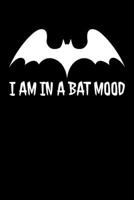 I am in a Bat Mood: Graph Paper Journal / Notebook / Diary Gift - 6x9 - 120 pages - Graph Paper - 5mm x 5mm - Matte Cover 1712743244 Book Cover