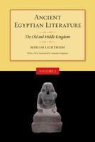Ancient Egyptian Literature: Volume I: The Old and Middle Kingdoms (Ancient Egyptian Literature) 0520028996 Book Cover