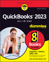 QuickBooks 2023 All-in-One For Dummies (For Dummies 111990613X Book Cover