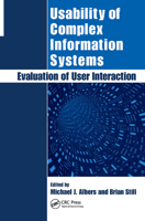 Usability of Complex Information Systems: Evaluation of User Interaction 113811460X Book Cover