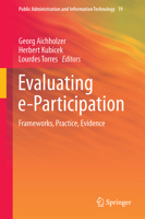 Evaluating e-Participation: Frameworks, Practice, Evidence 3319254014 Book Cover