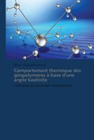 Comportement Thermique Des Géopolymères À Base d'Une Argile Kaolinite 3838178963 Book Cover