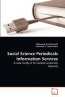 Social Science Periodicals Information Services: A case study of Sri Lankan university libraries 3639269047 Book Cover