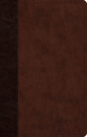 ESV Large Print Thinline Reference Bible (Trutone, Brown/Walnut, Timeless Design) B0GNMZJ6Q5 Book Cover