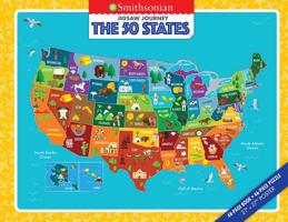 Jigsaw Journey Smithsonian: The 50 States 168412316X Book Cover
