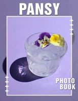 Pansy Photo Book: Vibrant Floral Imagery Capturing The Beauty Of Pansies For Art Enthusiasts B0DPT9KM97 Book Cover