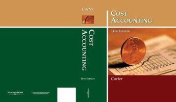 Cost Accounting, 14e 0324109067 Book Cover