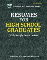 Resumes for High School Graduates 0844217468 Book Cover