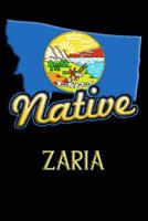 Montana Native Zaria: College Ruled Composition Book 1099178606 Book Cover