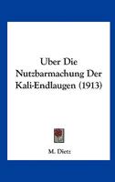 Uber Die Nutzbarmachung Der Kali-Endlaugen (1913) 1160288070 Book Cover