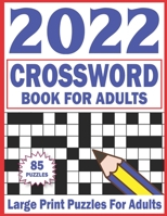 Crossword Books For Adults: Large Print Puzzles For Adults And Seniors | Crossword Book-3 B09TF1JWGD Book Cover