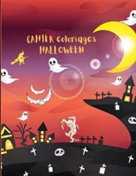 Cahier de Coloriage Halloween: 30 Coloriages Halloween pour enfants garçons et filles, 4 ans et Plus - Dimension 21,5 x 27.9 + 30 Pages pour faire te B08LG7YR2P Book Cover