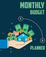 Monthly Budget Planner: Expense tracker bill organizer notebook to manage personal finance (140 pages 8 x 10'') Finance Journal planning workbook 1671249267 Book Cover