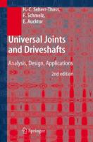 Universal Joints and Driveshafts: Analysis, Design, Applications 3642067662 Book Cover