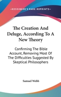 The creation and deluge 114654796X Book Cover