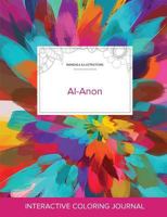 Adult Coloring Journal: Al-Anon (Mandala Illustrations, Bubblegum) 1360901434 Book Cover