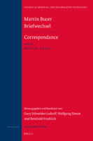 Martin Bucer Briefwechsel/Correspondance: Band XI (Januar 1534 - Juli 1534) 900430987X Book Cover