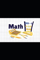 Math: Heft f�r deine Mathe aufgaben oder Notizen f�r dein Hobby Mathematiker, Notizbuch f�r Mathe Lehrer, Sch�ler, Studenten 6x9 Kariert 120 Seiten 1077007809 Book Cover