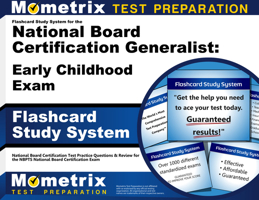 Flashcard Study System for the National Board Certification Generalist Early Childhood Exam: National Board Certification Test Practice Questions and Review for the Nbpts National Board Certification 1610722116 Book Cover