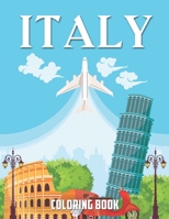 Italy Coloring Book: B092XPNQRT Book Cover