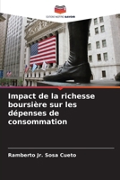 Impact de la richesse boursière sur les dépenses de consommation (French Edition) 6207507231 Book Cover