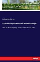 Verhandlungen Des Deutschen Reichstages 3744699277 Book Cover