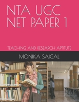 NTA UGC NET PAPER 1: TEACHING AND RESEARCH APTITUTE B0C9KTPNX7 Book Cover