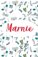 Marnie: ⭐ 6x9 Lined notebook Journal 120 pages Personalized Gift for Marnie Perfect for Gift Colleague, Friends, Mom, GF Gift for Valentine's Day Present Birthday It'sMarnie Thing You Wouldn't Underst 1661869998 Book Cover