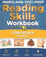 MARYLAND TEST PREP Reading Skills Workbook Literature Grade 4: Preparation for the MCAP English Language Arts Assessments B0848PMC8T Book Cover