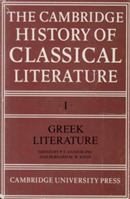 The Cambridge History of Classical Literature 1 0521210429 Book Cover