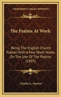 The Psalms at Work 1015122744 Book Cover